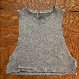 lululemon athletica Gray Muscle Tee